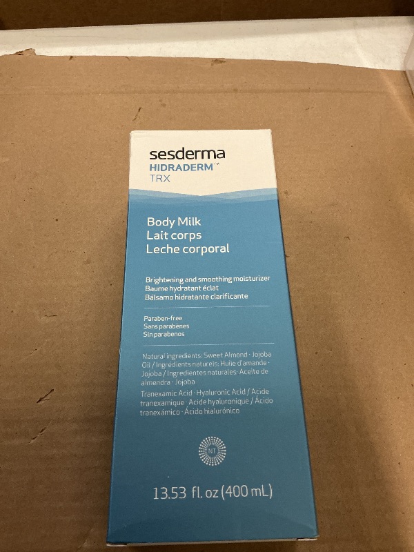 Photo 1 of Sesderma HIDRADERM TRX Body Milk, Restore & Revitalize Skin with Unique Hydrating Ingredients, Daily Essential Lotion, 13.5 fl oz