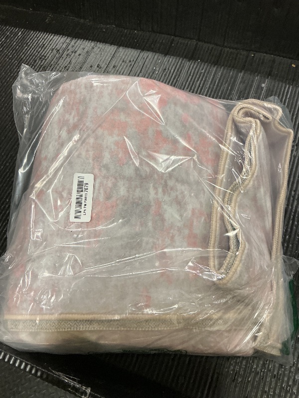 Photo 1 of RELEANY Washable Area Rugs 5'x7' Non-Slip Modern Abstract Soft for Living Room Entryway Bedroom Nursery, Print Pattern, Grey Pink