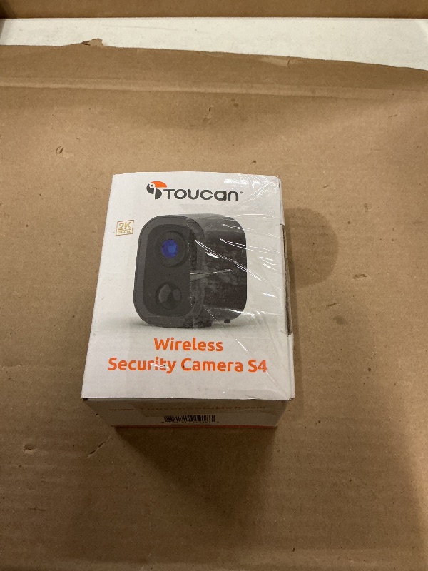 Photo 1 of 2K Wireless Outdoor Security Camera, Cameras for Home Security with Free 24-Hour Cloud Playback, 2-Way Audio, PIR Motion Detection, Night Vision, IP65 Weatherproof, Alexa & Google Home Compatible