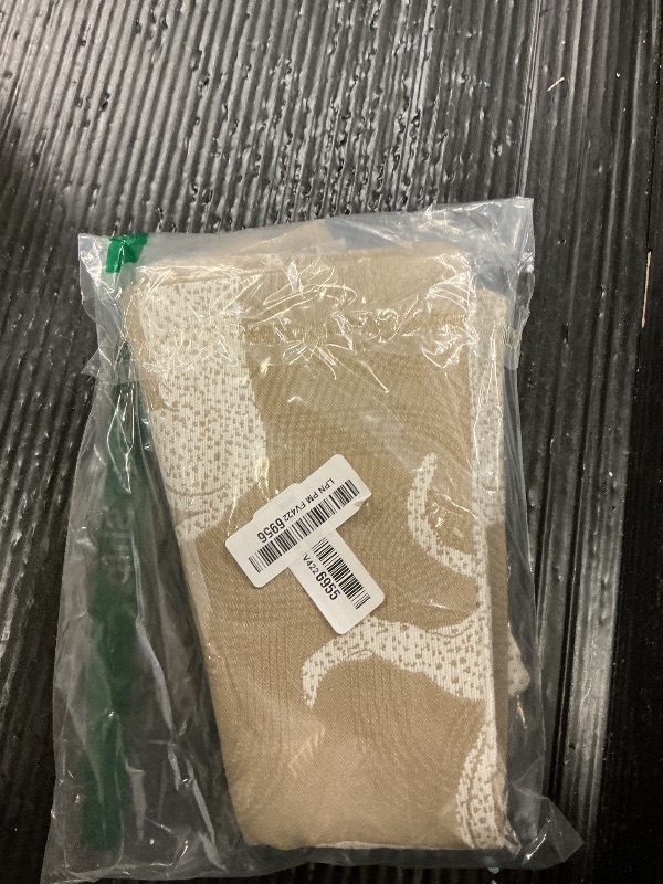 Photo 1 of Croker Horse 20x20'' Inches Throw Pillow Cushion Cover - Leopard Pattern Chenille Jacquard Luxury Style Couch Sofa Pillow for Living Room Bedroom