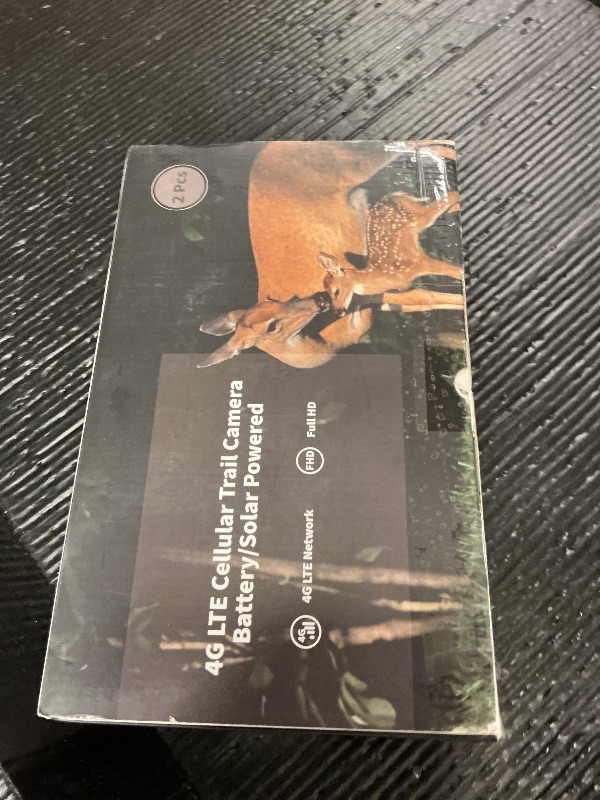 Photo 1 of Loatos Trail Camera 2Packs, 4G LTE Cellular Trail Cameras Built-in SIM Cards with 2K HD Live Feed Game Camera 0.2S Speed Motion Activated Solar Powered IP66 Waterproof Trail Cam with Night Vision