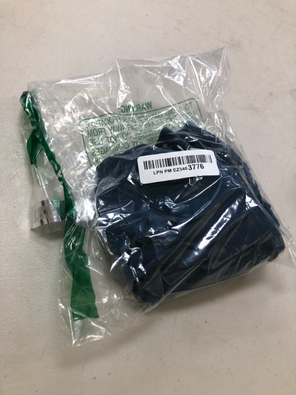 Photo 1 of osvyo Cotton Chemo Turbans for Women Cancer Hairloss hat - Cotton Lightweight Headwear Sealed Packaging DEEP SEA Blue