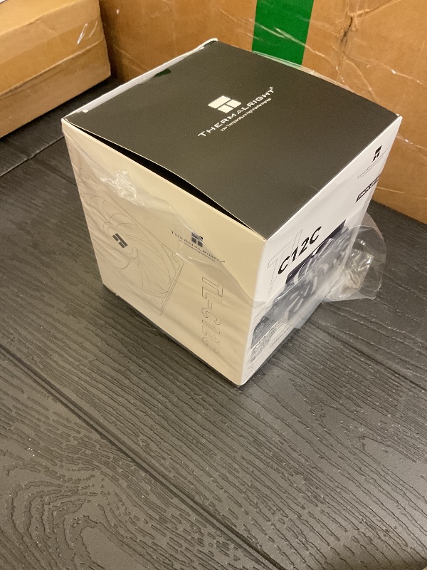 Photo 1 of Thermalright TL-C12C X5 CPU Fan,Black Cooling, Fan in The unlit Version?Establish Ties or Contact PC Fan with 1550RPM Speed, 120mm Computer Case Cooler,PWM Control for Case and Liquid Cooler