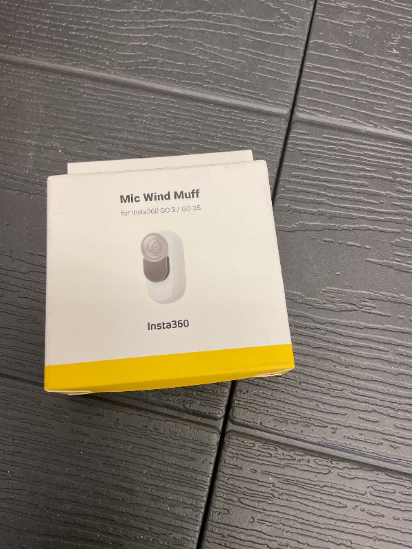 Photo 1 of Insta360 GO 3/GO 3S Mic Wind Muff