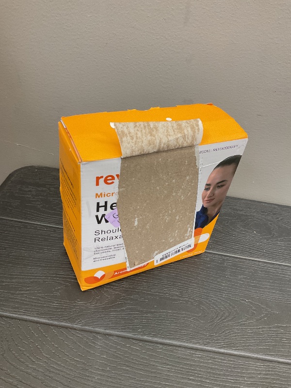 Photo 1 of REVIX Microwave Heating Pad for Neck Shoulders and Back, Weighted Hot Neck Shoulder Wrap with Herbal Aroma, Microwavable Moist Heat Warmer, Scented