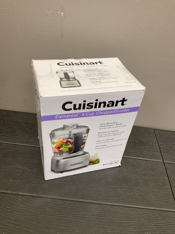 Photo 1 of Cuisinart ECH-4SV Elemental 4-C Chopper Grinder, Silver
