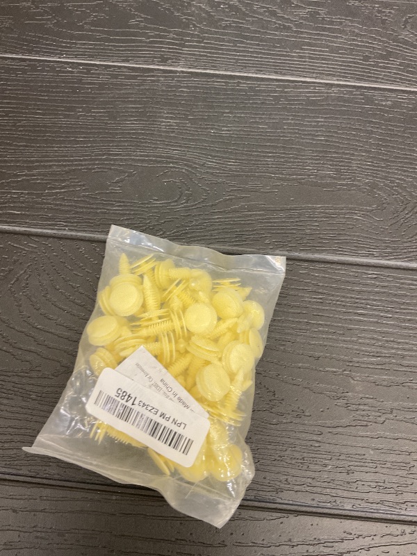 Photo 1 of Wevdn 50 PCS Front Door Trim Panel Retainers Clips, Automotive Body Part Fastener Clips Replacement for 8mm Hole, Nylon Push Rivet Clips Kit with OEM 10153057, Car Accessories