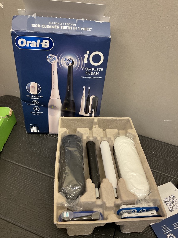 Photo 1 of Oral-B Professional Clean 5000 X Electric Toothbrush Twin Pack, Rechargeable Power Toothbrushes - Pack of 2