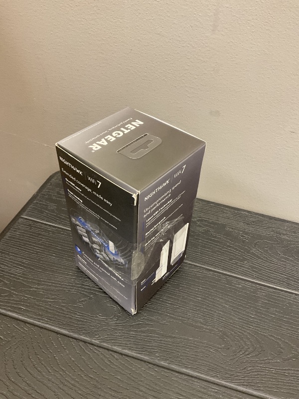 Photo 1 of NETGEAR WiFi 7 Range Extender (EXS27) – Add up to 1,500 sq. ft. and 45 Devices with BE5000 Dual-Band Wireless Signal Booster & Repeater (up to 5 Gbps Speed), WPA3 Security, Smart Roaming