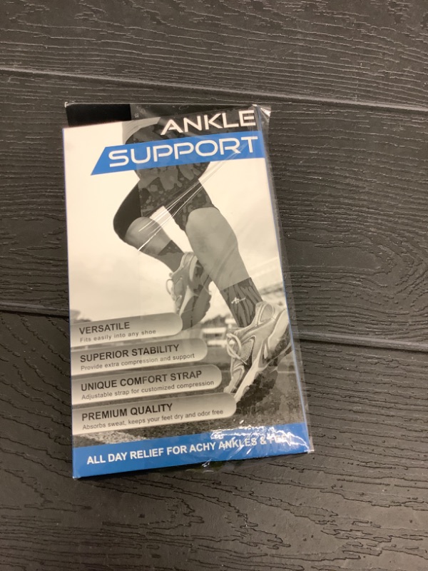 Photo 1 of ABIRAM Ankle Brace for Women & Men, Ankle Compression Sleeve, Foot Sleeve with Wrap, Ankle Support, Foot Brace for Sprained Foot & Arch, Plantar Fasciitis Relief Socks, Achilles Tendonitis
