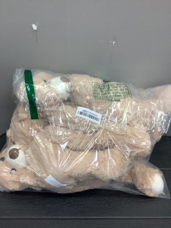 Photo 1 of LELELONG 5 Pack Teddy Bears Bulk 13.5 inich Teddy Bear Stuffed Animal Baby Shower Decorations for Centerpiece Gifts for Christmas Valentine's Mother's Day for Kids or Adults (5 Light Brown)