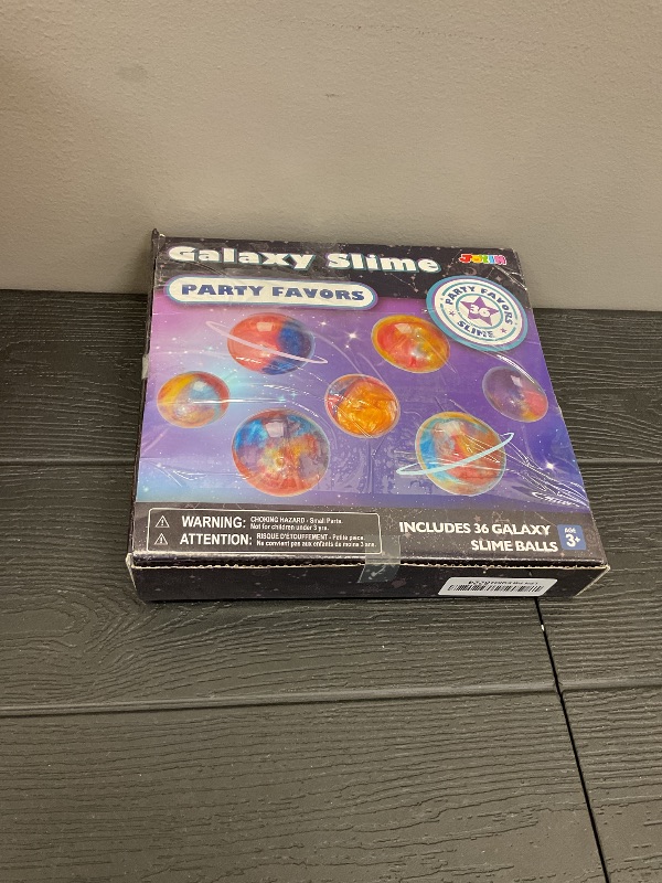 Photo 1 of JOYIN Slime Party Favors, 36 Pack Galaxy Slime Ball - Stretchy, Non-Sticky, Mess-Free, Stress Relief, and Safe - Toys for Girls and Boys - Classroom Reward, Party Supplies