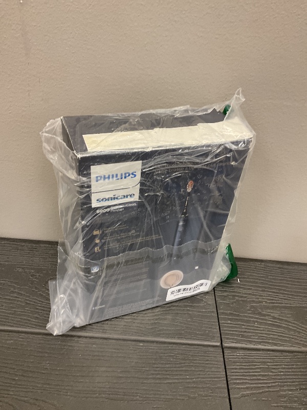 Photo 1 of Philips Sonicare DiamondClean 9900 Prestige Electric Toothbrush - with SenseIQ Technology and Advanced AI App, 5 Brushing Modes, 3 Intensity Levels, Charging Travel Case,Midnight Blue, Model HX9990/12