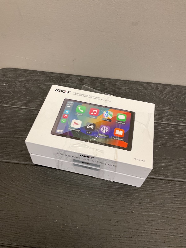 Photo 1 of 8” Wireless Apple CarPlay Screen for Car with Android Auto & 1080P Backup Camera, Rotatable Touchscreen Car Stereo, Vertical & Horizontal Mode, Bluetooth, GPS Navigation, Mirror Link