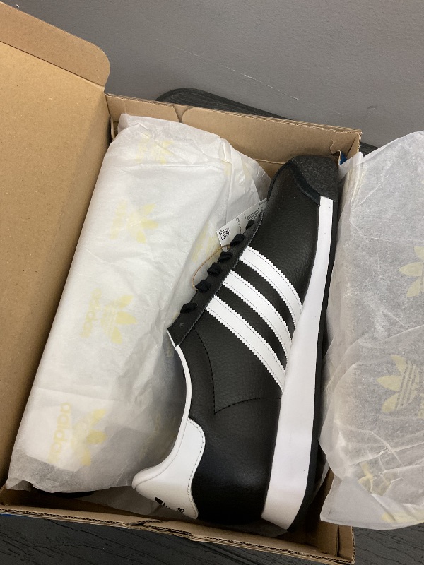 Photo 1 of adidas Originals Men's Samoa Retro Sneaker,Black/Running White,12 M
