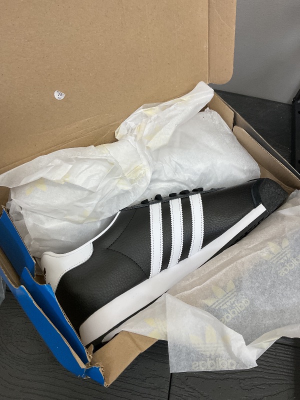 Photo 1 of adidas Originals Men's Samoa Retro Sneaker,Black/Running White,12 M
