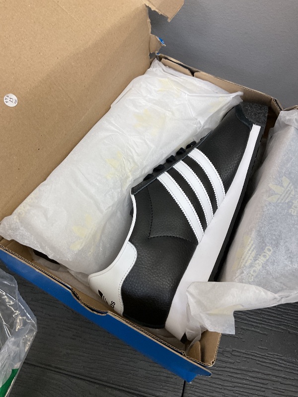 Photo 1 of adidas Originals Men's Samoa Retro Sneaker,Black/Running White,12 M