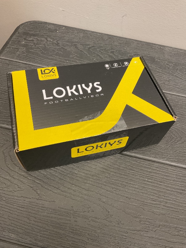 Photo 1 of LOKIYS Football Visor - for Youth Football Helmets & Adult Football Helmets?red?