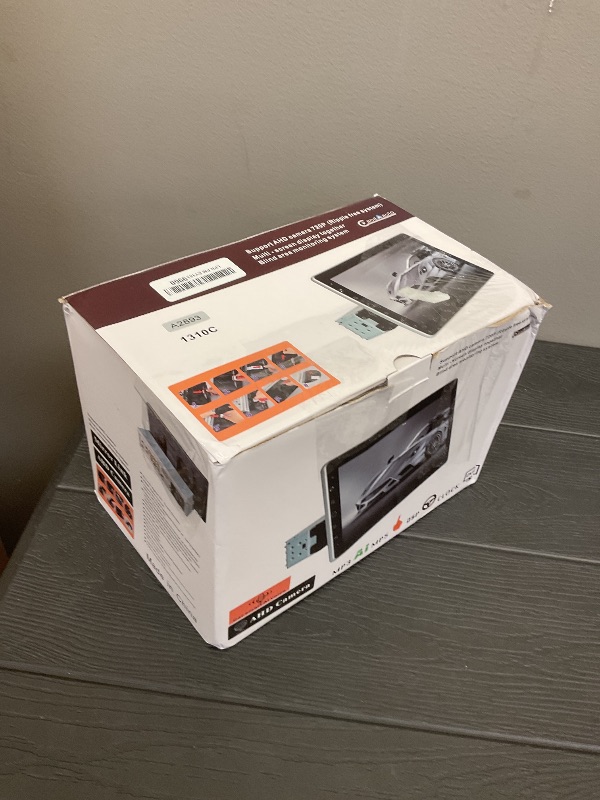Photo 1 of 10.1 inch Single Din Car Stereo CarPlay Android Auto Mirror Link, Rimoody Detachable Touch Screen Car Radio with BT 5.0 FM/EQ USB/AUX/TF/SWC/MIC Car Audio Receiver Backup Camera
