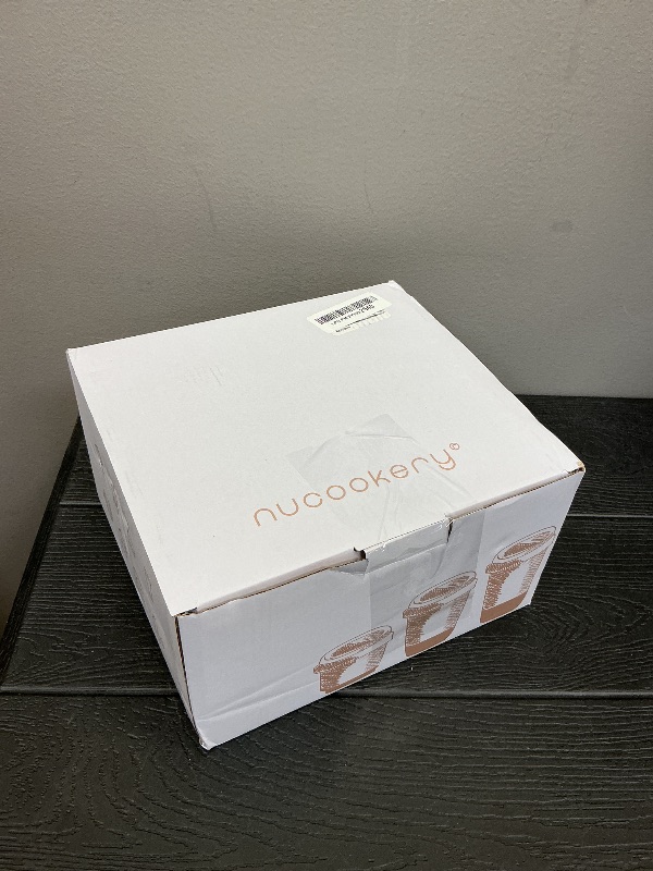 Photo 1 of Nucookery Ceramic Travel Coffee Mug Set, Coffee Tumbler with Silicone Lid and Non-Slip Sleeve, Unique To Go Mug, Gifts for Women & Men, Microwave Safe Cappuccino, Tea, Latte, Iced-Coffee Cups, White
