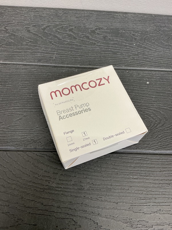 Photo 1 of Momcozy Original S9 Pro/S12 Pro Replacement Accessories, Only Compatible with Momcozy S9 Pro/S12 Pro Breast Pump NOT for S9/S12(27mm Single-Sealed Flange,1 Pack)