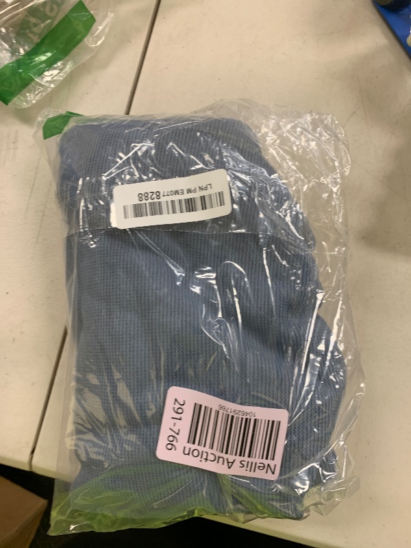 Photo 1 of Xiaoxuemeng Womens Baggy Wide Leg Pants Casual Elastic Waisted Palazzo Harem Pants with Pockets(Dustyblue-S)