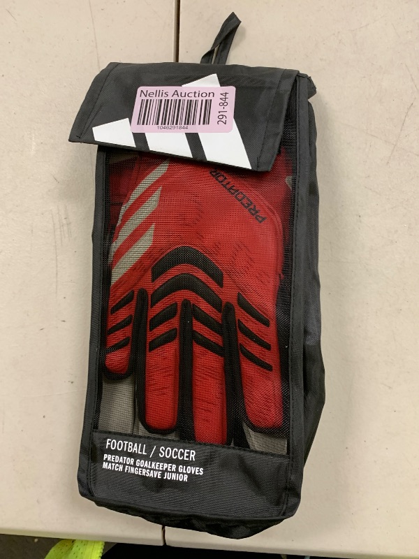 Photo 1 of adidas Unisex-Kids Match Predator Fingersave Goalie Soccer Gloves,Art 1,3