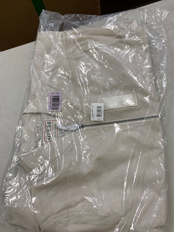 Photo 1 of GUESS Men's Nylon Flight Jacket, Muted Stone, XX-Large