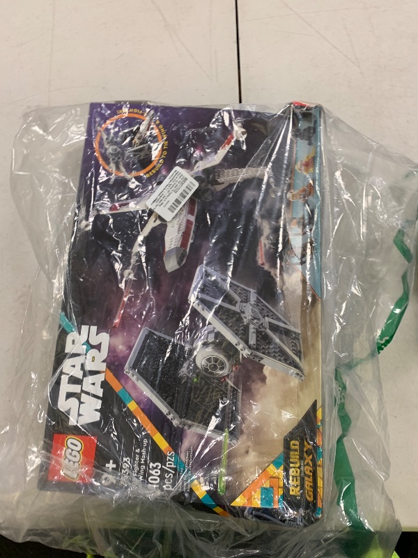 Photo 1 of LEGO Star Wars TIE Fighter & X-Wing Mash-Up Building Set - Star Wars Toys for Boys & Girls, Ages 9+ - Imaginative, Creative Play - Use for Display or Pretend Play - Gift for Fan's Birthday - 75393