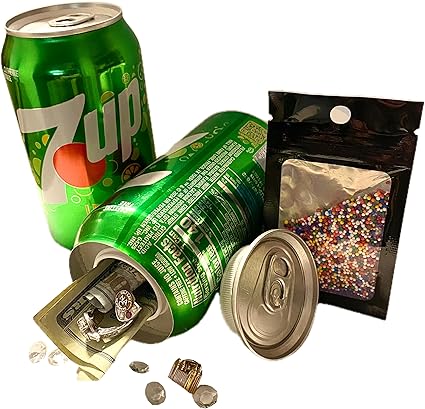 Photo 1 of Soda Can Safe Soda Diversion Safe Security Decoy Stash with 4 inch Deep Hidden Compartment Compatible Replacement for and MFG by The Coca Cola Co. Comes With Smell Proof Bag to Hide Valuables