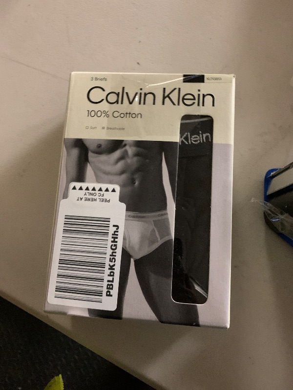 Photo 1 of Calvin Klein Men's Cotton Classics 3-Pack Brief