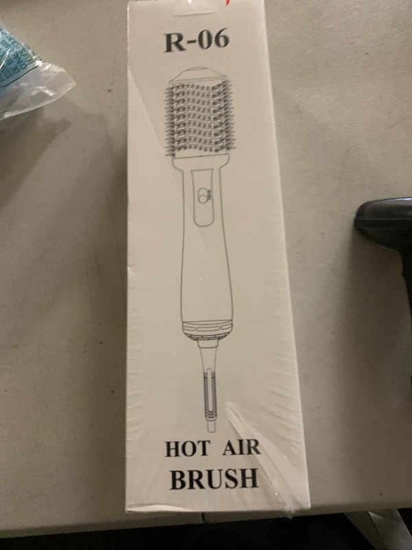 Photo 1 of Hair Dryer Blow Dryer Brush in One, 4 in 1 Hair Dryer and Styler Volumizer with Oval Barrel, Professional Salon Hot Air Brush for All Hair Types, Teal
