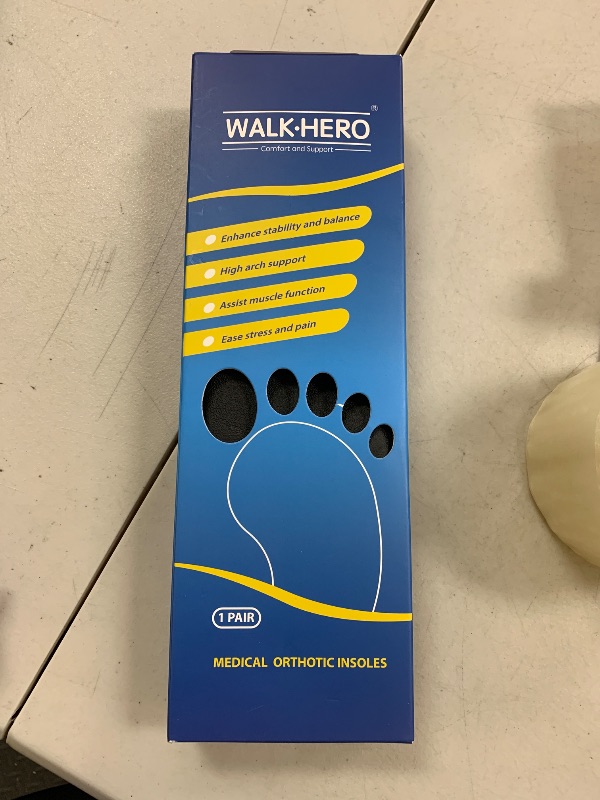 Photo 1 of Plantar Fasciitis Feet Insoles Arch Supports Orthotics Inserts Relieve Flat Feet, High Arch (Mens 11-11 1/2 | Womens 13-13 1/2)