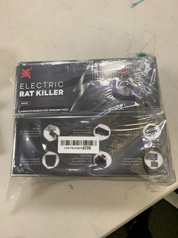 Photo 1 of 2 Packs Electric Mouse Trap, Rat Traps Indoor for Home,Electronic Humane Mouse Zapper with Powerful Voltage, Effective Rat Killer for Rodent and Mice - No Touch Reusable Mice Trap to Protect Your Home