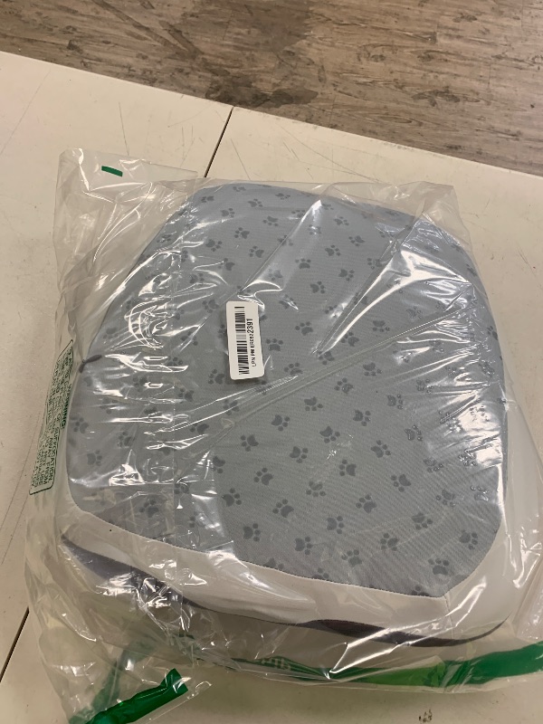 Photo 1 of Coverado Seat Cushion and Lumbar Support Pillow One Piece for Car Office Chair, Ergonomic Memory Foam Desk Chair Cushion Back Support Pillow, Sciatica & Back & Tailbone Pain Relief Cushion-Gray