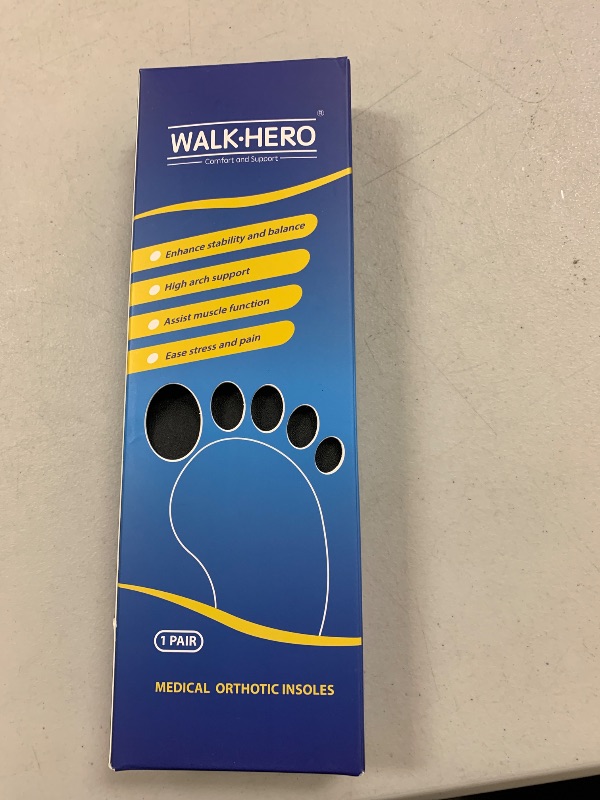 Photo 1 of Plantar Fasciitis Feet Insoles Arch Supports Orthotics Inserts Relieve Flat Feet, High Arch (Mens 12-12 1/2 | Womens 14-14 1/2)