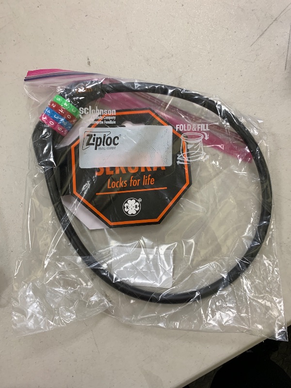 Photo 1 of Büchel Bike Locks Cable for Kids - Colorful & Keyless - Secure Your Child's Bike - Easy-to-Use Bicycle Accessory, High Security 5 Digit Resettable Combination Coiling Bicycle Lock, Anti Theft
