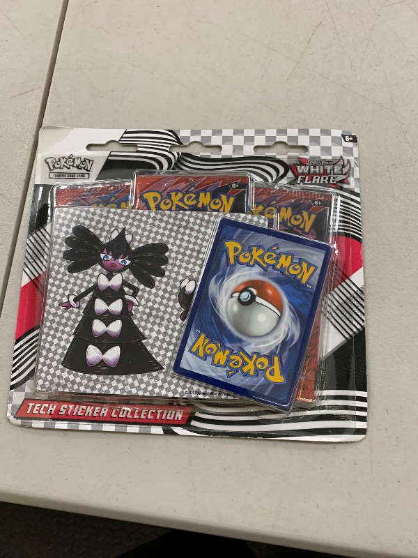 Photo 1 of Pokemon TCG Scarlet & Violet 10.5 White Flare Tech Sticker Blister