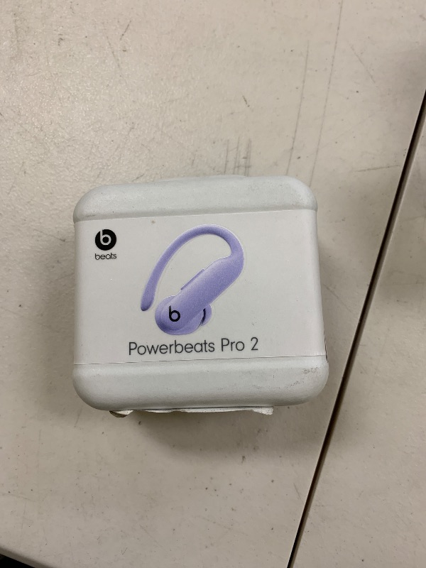 Photo 1 of Beats Powerbeats Pro 2 Wireless Bluetooth Earbuds - Noise Cancelling, Heart Rate Monitor, IPX4, Up to 45H Battery & Charging Case, Works with Apple & Android - Hyper PurpleLPNPMEJ5092934
