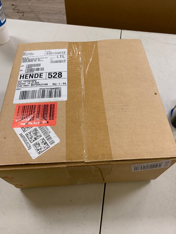Photo 1 of Moen Flo Smart Water Monitor and Automatic Shutoff Sensor, Wi-Fi Connected Water Leak Detector for 1-1/4-Inch Diameter Pipe, 900-002