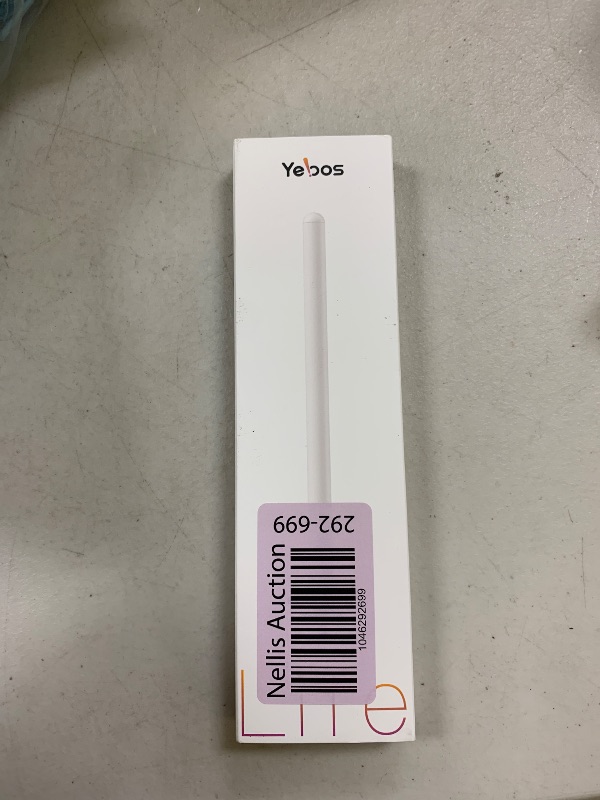 Photo 1 of Yebos Stylus Pen for Apple iPad 2018-2025, Compatible with Pencil, 3X Battery Life, USB-C Fast Charging, Tilt & Palm Rejection, for iPad 6-11th, Pro 11/12.9/M4, Air 3/4/5/M2/M3, Mini 5/6/7 – Whitehttps://apps.apple.com/cn/app/noteyebos/id1661728252
