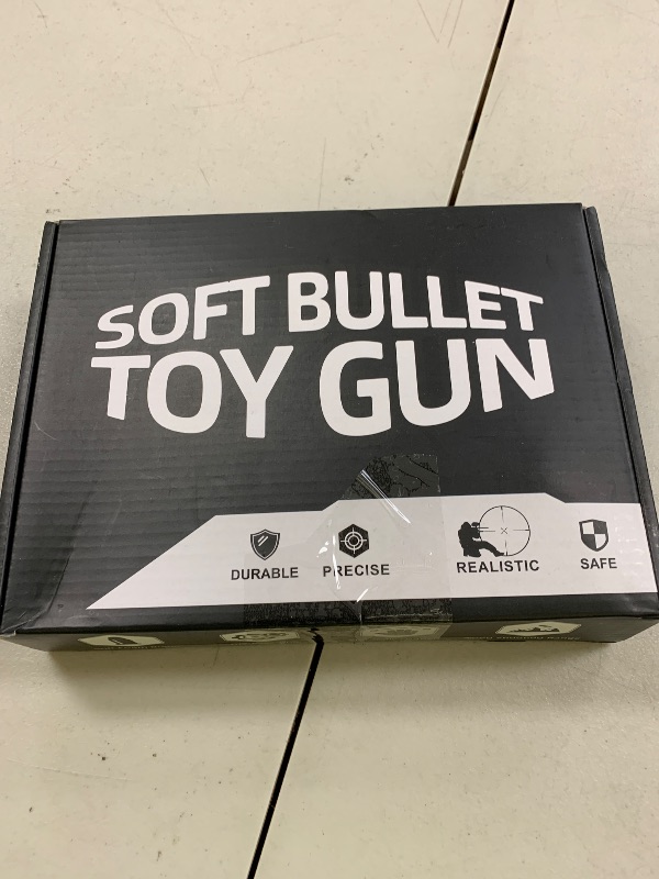 Photo 1 of Nogevo Toy Foam Blasters & Guns - Shooting Educational Gun Toy Model for Boys Girls Adults - Soft Bullet Toy Gun for Christmas Birthday Gifts