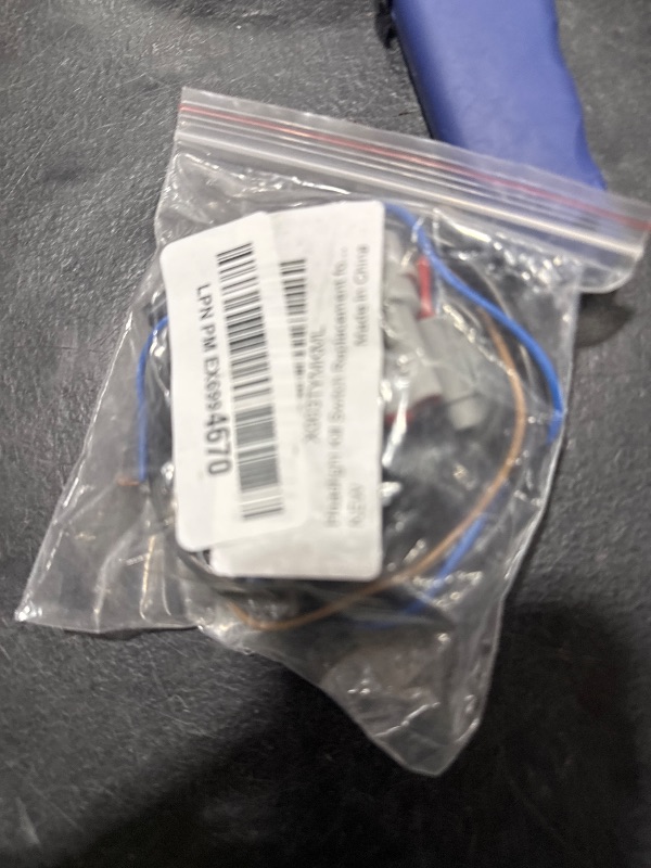 Photo 1 of Headlight Kill Switch Replacement for Sur Ron Segway X260 X160, Plug and Play, Help Save Battery,with Blue Halo and Plugs, Easy to Install and Use