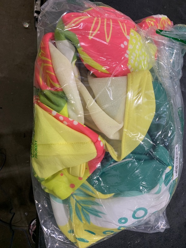 Photo 1 of SLOOSH Pool Floats Chairs Adult,2 Packs Inflatable Noodle Chair with Sling Soft Fabric,Floating Pool Float Lounge Water Swimming Floaties for Party Summer Water Fun?Summer Leaves?