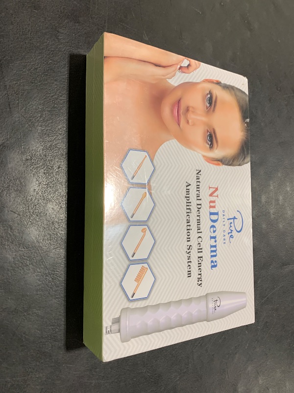 Photo 1 of Pure Daily Care NuDerma Handheld Skin Therapy Wand Machine w/Neon – Anti-Aging - Skin Tightening - Wrinkle Reducing - Dark Circles – Clarifying - Hair & Scalp Stimulator