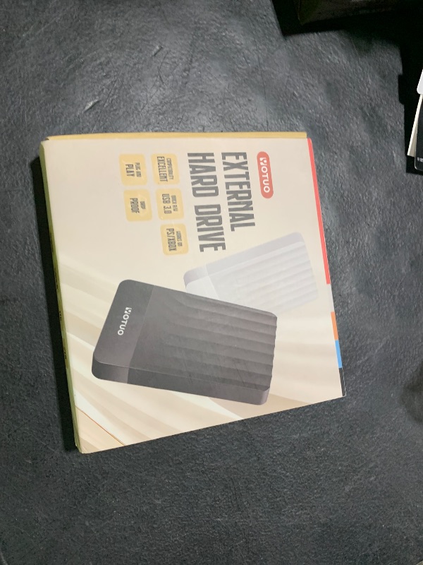 Photo 1 of YOTUO Portable External Hard Drive Storage Expansion Mobile HDD USB 3.0 for PC, Mac, Desktop, Laptop, PS4, PS5, Xbox One X/S, Xbox 360, Xbox Series X/S, Office & Game (Black, 500GB)
