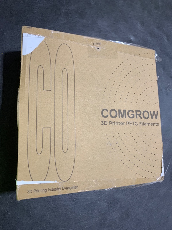 Photo 1 of Comgrow PETG 3D Printer Filament 1.75mm, High Precision and Tough 3D Printer Filament 1kg (2.2LBS), Dimensional Accuracy +/- 0.02 mm, Fit Most 3D Printers Light Blue