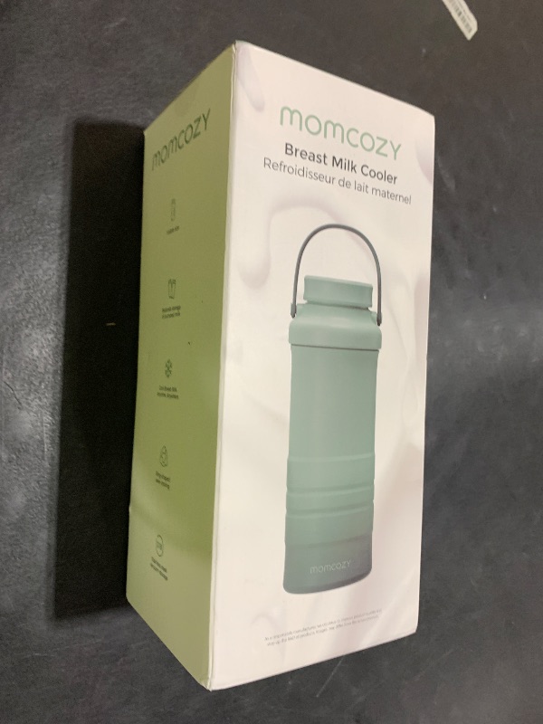 Photo 1 of Momcozy 22oz Portable Breast Milk Cooler for Outdoor, Life Saver with 360° Total Cooling for 24 Hours, Larger Capacity Travel Breastmilk Chiller with 2pcs Baby Bottles for Breastmilk Storage, Purple