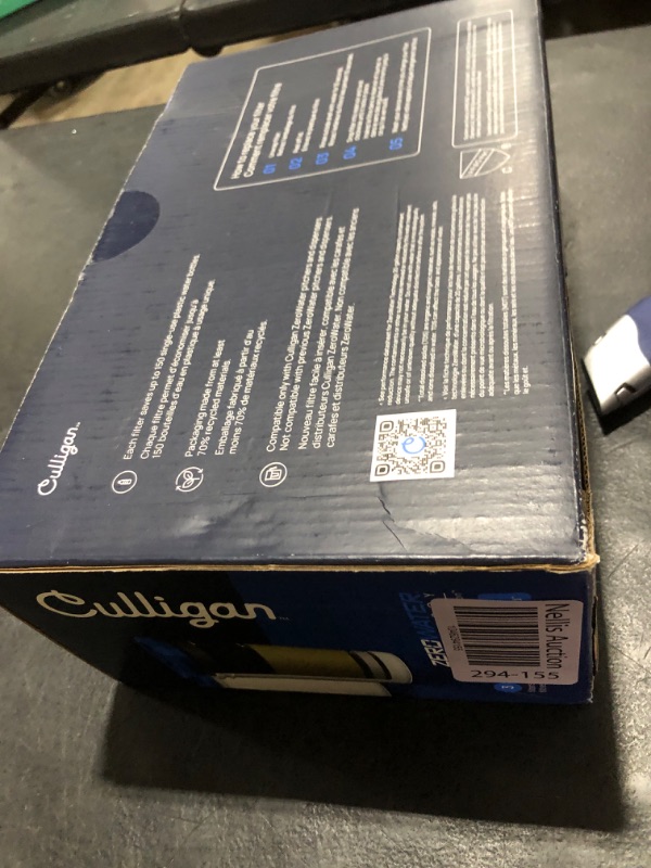 Photo 1 of Culligan with ZeroWater Technology Replacement Filter 3-Pack, 5-Stage Advanced Water Filter – IAPMO Certified to Reduce Lead, Total PFAS (Forever Chemicals), Mercury, Fluoride, and Chlorine