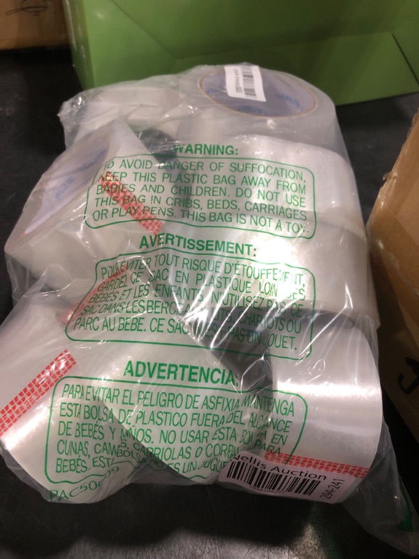 Photo 1 of JARLINK Clear Packing Tape (12 Rolls), Heavy Duty Packaging Tape for Shipping Packaging Moving Sealing, 2.7mil Thick, 1.88 inches Wide, 60 Yards Per Roll, 720 Total Yards